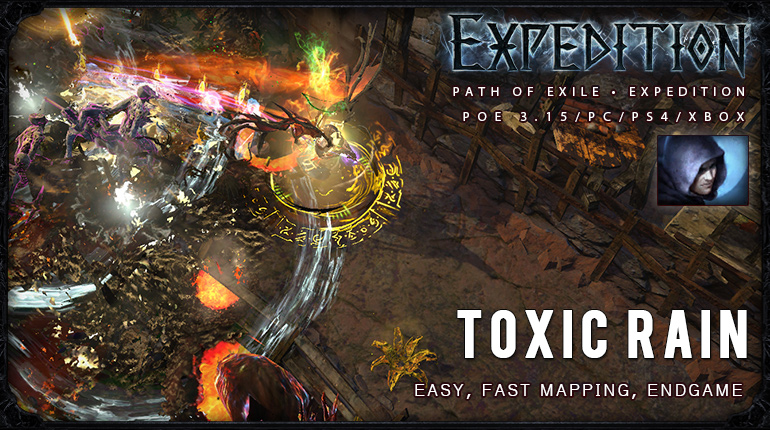 [Expedition] PoE 3.15 Shadow Toxic Rain Trickster Starter Build